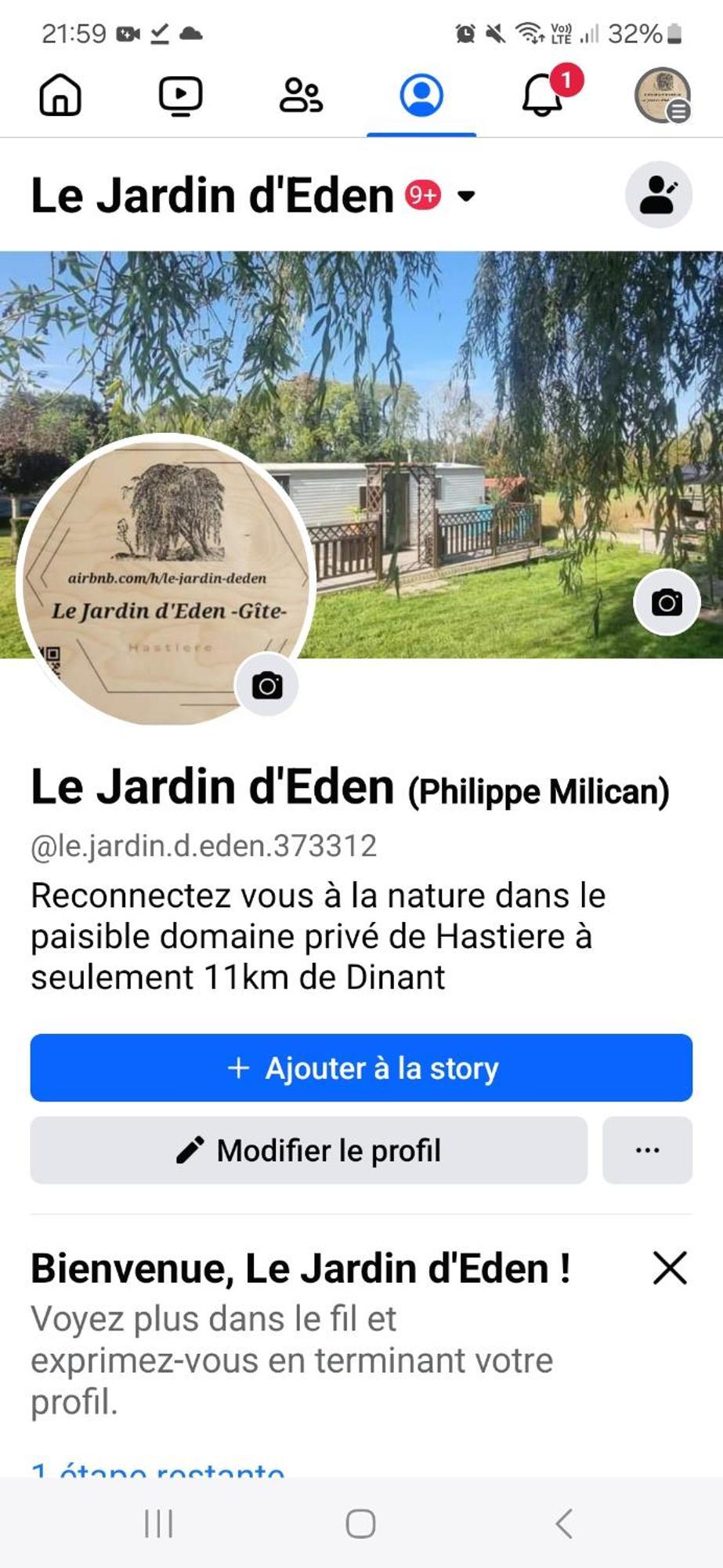 Au Jardin D'Eden Βίλα Hastiere-par-dela Εξωτερικό φωτογραφία